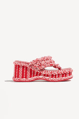 ADELITA - MACRAMÉ PLATFORM MULES