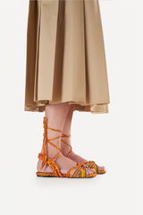 FELIPA - STRAPPY FLAT SANDALS