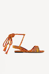 FELIPA - STRAPPY FLAT SANDALS