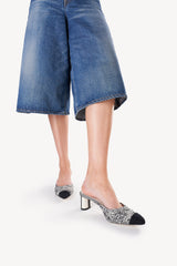 INES - Amambaih braided pointed-toe mules