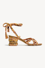 ISABEL New Color - Strappy Cotton Sandals