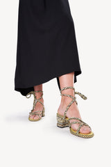 ISABEL New Color - Strappy Cotton Sandals