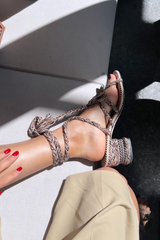 ISABEL New Color - Strappy Cotton Sandals