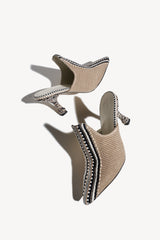 MENCIA  - Fabric Mules