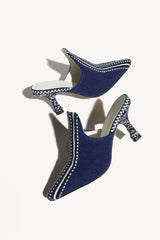 MENCIA  - Fabric Mules