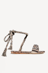 PAULA - strappy flat SANDALS