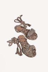 PAULA - strappy flat SANDALS
