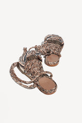 PAULA - strappy flat SANDALS