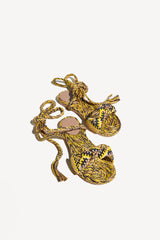 PAULA - strappy flat SANDALS