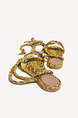 PAULA - strappy flat SANDALS