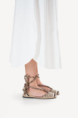 ROSA - AJUSTABLE STRAP FLAT SANDAL