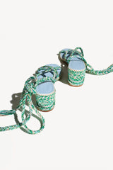 ISABEL New Color - Strappy Cotton Sandals