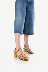 DITA - MID HEEL SANDALS
