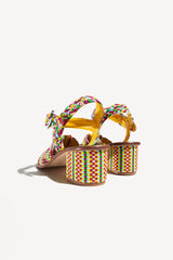 DITA - MID HEEL SANDALS