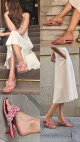 LEANDRA - THONG MULES
