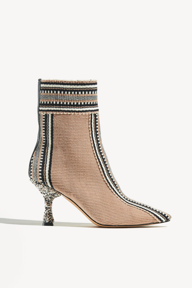 MONICA - Amambaih fabric ankle boots