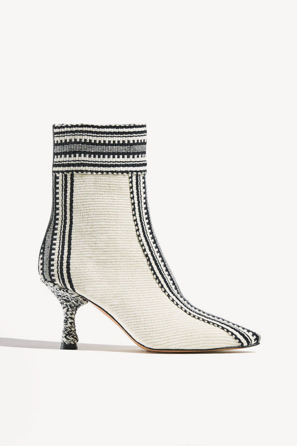 MONICA - Amambaih fabric ankle boots