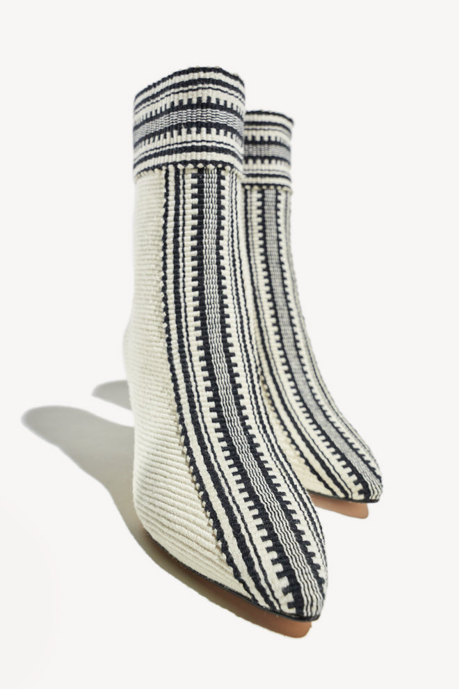 MONICA - Amambaih fabric ankle boots