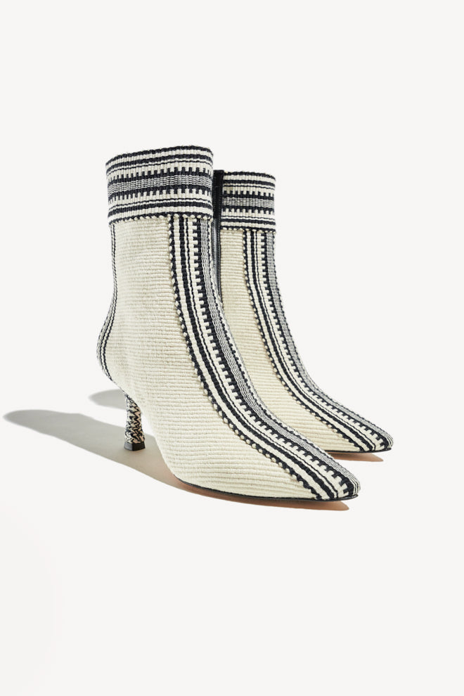 MONICA - Amambaih fabric ankle boots