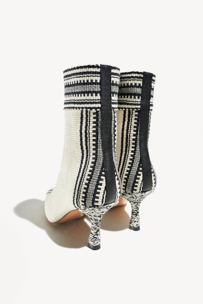 MONICA - Amambaih fabric ankle boots