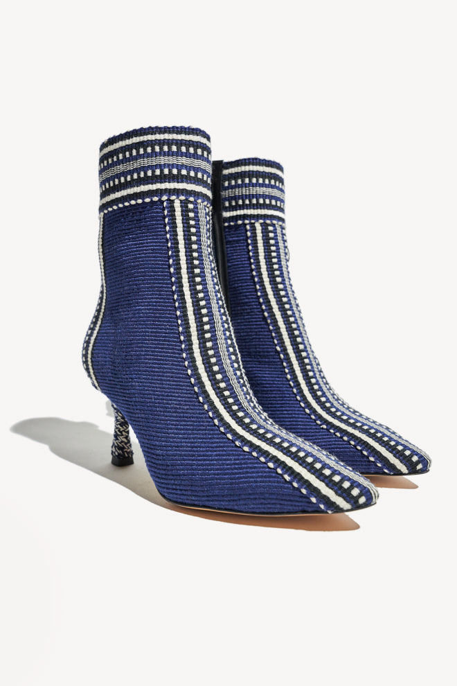 MONICA - Amambaih fabric ankle boots