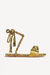 PAULA - strappy flat SANDALS