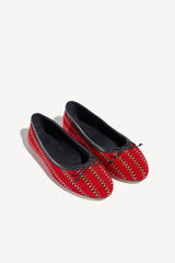 PAZ - ROUND-TOE FLEXIBLE SOLE BALLET FLATS