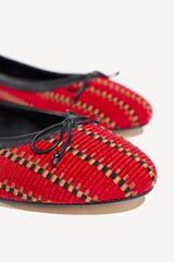 PAZ - ROUND-TOE FLEXIBLE SOLE BALLET FLATS