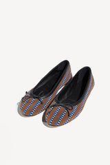 PAZ - ROUND-TOE FLEXIBLE SOLE BALLET FLATS