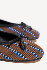 PAZ - ROUND-TOE FLEXIBLE SOLE BALLET FLATS