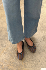 PAZ - ROUND-TOE FLEXIBLE SOLE BALLET FLATS