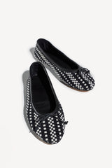 PAZ - ROUND-TOE FLEXIBLE SOLE BALLET FLATS