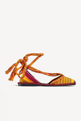 ROSA - AJUSTABLE STRAP FLAT SANDAL