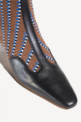VEGA - POINTED-TOE KITTEN-HEEL ANKLE BOOTS