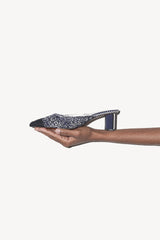 INES - Amambaih braided pointed-toe mules