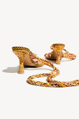 MERCEDES - Strappy Cotton Sanda